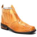 Botina masculina de cuero legítimo: súper cómoda y resistente, directo de fábrica.