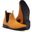 Botina Mateira con suela de neumático en cuero resistente y económica